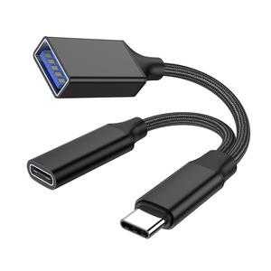 Câbles USB Type-C en nylon TPE LUNG KAY 1m-3m Transfert <span class=keywords><strong>de</strong></span> données haute vitesse Charge rapide 3A Câble pour imprimante/<span class=keywords><strong>scanner</strong></span> - Product Image 3