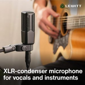 Microphone à condensateur à large diaphragme LEWITT <span class=keywords><strong>LCT</strong></span> 240 Pro - Filaire pour le chant et le streaming - Product Image 5