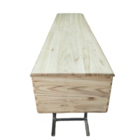 Ataúdes Biodegradables de Alta Calidad Estilo Europeo, Ecológicos, con Forro de Satén, Artículos Funerarios Personalizados, Ataúdes de Madera para Adultos
