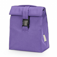 Sac isotherme réutilisable pour le déjeuner, avec logo personnalisé, durable, écologique, à énergie solaire, pour adultes et femmes, fermeture à boucle, résistant à l'eau
