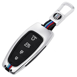 Étui de protection en alliage de zinc pour clé de voiture Hyundai Tucson NX4 2020 2021 2022 2023, accessoires, porte-clés, pièces de style automobile - Product Image 5