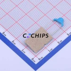ตัวเก็บประจุนิรภัย DE2E3SA102MN3AX02F แบบ Through hole (THT), ระยะขา P=7.5 มม. 1nF 20% 300V X1, Y2 - Product Image 2