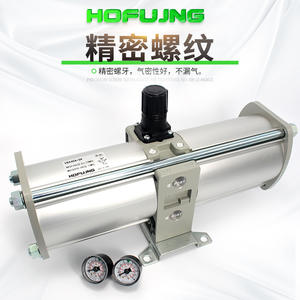 Vanne de surpression pneumatique VBA10A-02, pressurisation pneumatique VBA20A-03, pompe de surpression d'air/gaz VBA40A-04, vannes de réduction de pression - Product Image 1