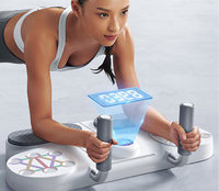 DR Smart Counter : Support de pompes multifonctionnel avec barre de pression et bandes de résistance pour usage domestique, écologique
