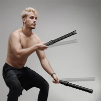 Barre d'entraînement de force Barre ergonomique de poignée de forme physique Biceps Triceps Strengthener Spring Arm Strength Muscle Trainer