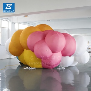 Ballon gonflable coloré nuage d'art bulle sculpture gonflable de nuage d'art décoration gonflable - Product Image 4