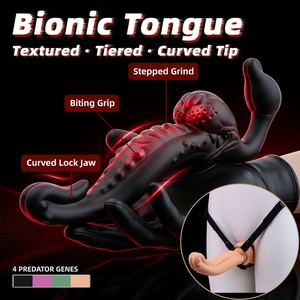 CF-S9178 Bâton de massage en bois langue de loup pour adultes, stimulateur de point G et P, idéal pour hommes et femmes - Product Image 1