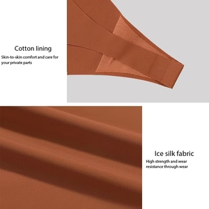 Slip <span class=keywords><strong>Donna</strong></span> all'Ingrosso con Elastico Sottile, Logo Solido, Estivi, Leggeri, Traspiranti, per Yoga - Product Image 2