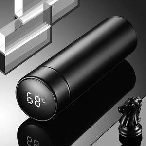 Wholesale Electronic Thermos Bottle Custom Logo 500ml LED Temperature Display 12-24 Hours Thermal Insulation Business Gift Ready - Product Image 4