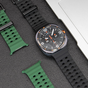 Correa de silicona para <span class=keywords><strong>Samsung</strong></span> para Galaxy <span class=keywords><strong>Watch</strong></span> Ultra 47mm Correa deportiva suave de lujo correa de pulsera para hombres <span class=keywords><strong>reloj</strong></span> de <span class=keywords><strong>mujer</strong></span> Ultra 47mm - Product Image 2