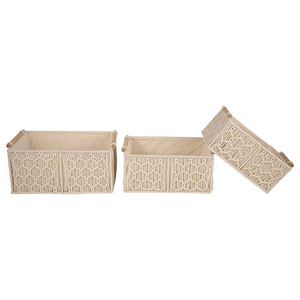 <span class=keywords><strong>Panier</strong></span> de rangement en macramé tissé à la main, <span class=keywords><strong>panier</strong></span> décoratif avec poignées en <span class=keywords><strong>bois</strong></span> pour salle de bain, salon - Product Image 6