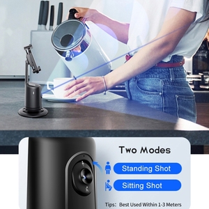 Stabilisateur de cardan à rotation 360° P01 à vente chaude avec une interface 1/4 pouce (rose) - Product Image 4