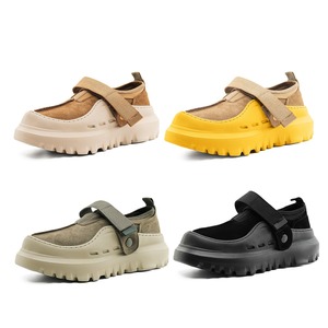 รองเท้าลำลองแบบสวมพื้นนิ่มพื้นหนาสำหรับผู้ชายและผู้หญิงคู่รัก แฟชั่นฤดูใบไม้ร่วง/ฤดูหนาว พร้อมที่คาดผม - Product Image 1