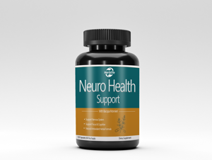 Capsules de soutien pour la santé neurologique sous marque privée pour la concentration et la clarté mentale - 120 capsules - Certifié GMP/Halal, service OEM disponible - Product Image 1
