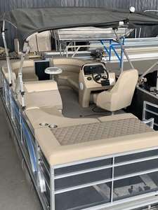 Lussuosa Barca Pontone in Alluminio con Ampio Ponte, Sedute Confortevoli, per Crociere in Famiglia, Gite di Pesca e Uso Commerciale Versatile - Product Image 4
