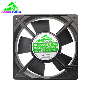 พัดลมระบายความร้อนแบบแกน AC ประสิทธิภาพสูง ขนาด 120x120x25 มม. 380V 2200 รอบต่อนาที อุปกรณ์ระบายความร้อนประสิทธิภาพสูง ขนาดมาตรฐาน 120 - Product Image 1