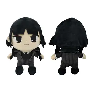 Hot Sales Wednesday Addams Plush Toys Stuffed Animal Addams Family Doll Cute Addams Figure Boys Girls Plush Toy For Kids