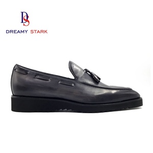 Chaussures de mariage confortables et respirantes en cuir véritable pour homme Dreamy Stark, pour le bureau et la carrière, design tendance automne-hiver - Product Image 2