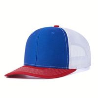 Gorra de béisbol lavada 211 para camionero, con banda de tela ajustable, malla transpirable, protección solar y logo de dibujos animados impreso