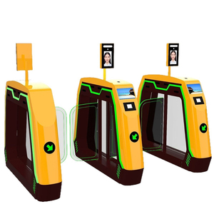 Pedestrian Channel <strong>Gate</strong> QR Code Recognition Stainless Steel IP54 Protection Anti-Tailgating Swing <strong>Gate</strong> Style for Ticket Checking - Product Image 3