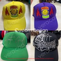 Gorra Deportiva VERACAP Personalizada con Logotipo 3D, Gorra de Golf para Hombre, Gorra Trucker de Espuma Lisa