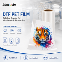 Rouleau de film DTF 60cm x 30cm, transfert thermique PET à chaud pour imprimante DTF, vêtements et t-shirts