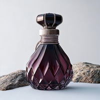 Flacon de parfum de luxe au design nouveau, flacon en verre vide de haute qualité, emballage en verre unique et luxueux