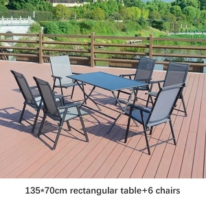 <span class=keywords><strong>Sedia</strong></span> <span class=keywords><strong>da</strong></span> Pranzo Impilabile per Esterni Serie <span class=keywords><strong>Giardino</strong></span> Impermeabile con Telaio <span class=keywords><strong>in</strong></span> <span class=keywords><strong>Metallo</strong></span> e Tessuto Teslin Fornita <span class=keywords><strong>da</strong></span> L Factory - Product Image 5