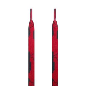 เชือกผูกรองเท้าโพลีเอสเตอร์แบบแบนพิมพ์โลโก้ตามสั่งขายส่ง สำหรับรองเท้าผ้าใบ ความยาวตามสั่ง สไตล์สปอร์ต - Product Image 2