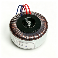 Transformateur toroïdal en cuivre pur stable 500W 50/60Hz 110V/240V entrée double sortie 45V pour amplificateur audio et équipement d'alimentation