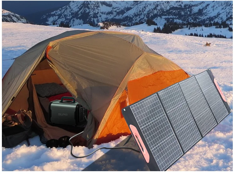 150W Foldable Solar Panel System Portable Flexible Solar Panel For Home Solar Generator - Portable Solar Panel - 9