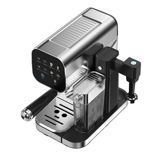 Machine à café expresso Anbolife 20 bars, 1360W, fonction expresso froid, mousseur à lait automatique, réservoir d'eau de 0,9L, thermo-block, usage domestique - Product Image 1