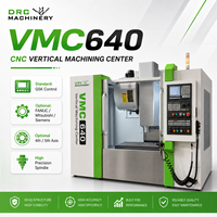 Centre d'usinage vertical CNC 3 axes VMC640 avec GSK BT40 8000 tr/min, 16 outils ATC pour moules et pièces automobiles