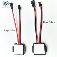 Interrupteur tactile intelligent capacitif personnalisable Mini à une seule touche DC12V 4A 50W pour bandes LED, miroir de salle de bain