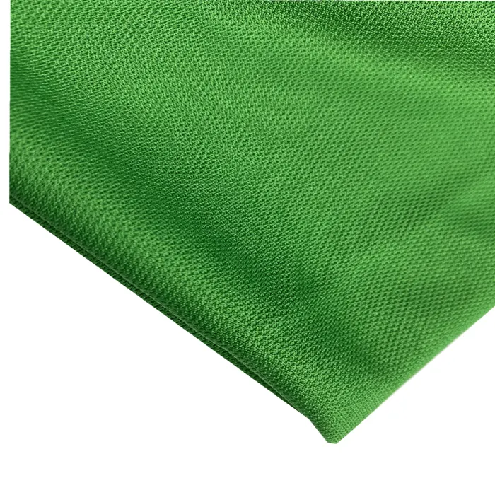 100% de punto de poliéster ropa deportiva suizo tela Piqué Polo camisa transpirable francés Piqué interlock polo de tela de malla