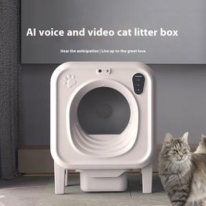 Slimme Elektrische Automatische Kattenbak Groot Afvalverwijderingssysteem Voor Huisdieren Met Eenvoudig Schoon Te Maken, Ingesloten Toilet Voor Katten - Product Image 2