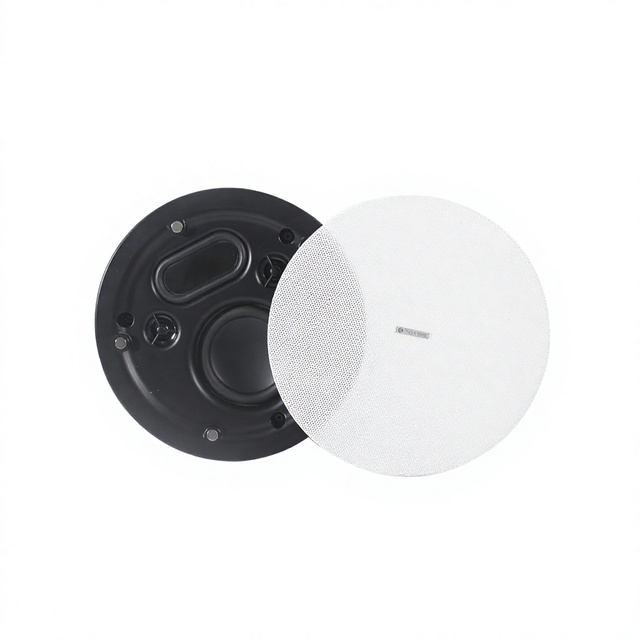 Slim Profile 3.5 Inch in Ceiling Speaker with 20W 100V Transformer & Easy Fit for Commercial BGM in Ceiling Speaker