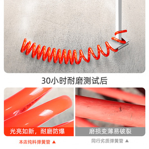 Manguera de aire en espiral telescópica de alta presión de 8 mm de Wenzhou Zhuomei Pu para compresor de aire - Product Image 3