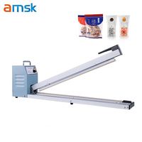Scelleuse manuelle personnalisée FS-800 pour café, thé, pain, usage domestique, découpe et scellage de film, mini machine à sceller les sachets en aluminium, presse manuelle