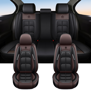 Coprisedili in Pelle Xiangta per Auto, Versione 3D di Lusso, Set Completo per la Maggior Parte delle Auto e SUV - Product Image 2