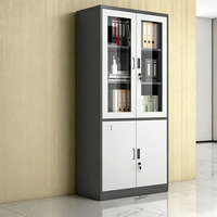 Nouvelle conception de classeur métallique en acier, armoire de bureau métallique avec serrures, idéale pour le stockage de dossiers au bureau ou à l'hôpital