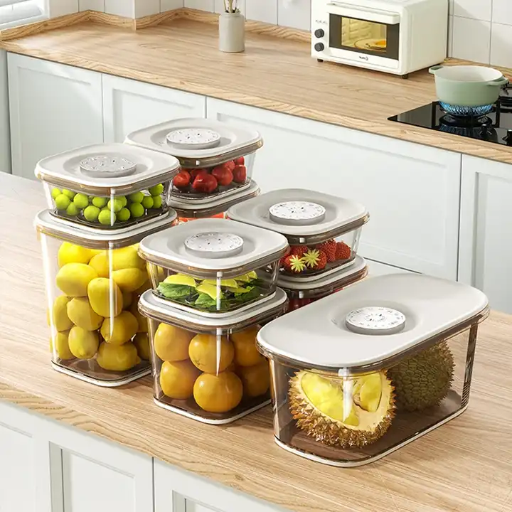 Kitchen Food Storage Box Large Food Container Fridge Storage Box Fridge  Container Fruits Container Vegetable Storage Container