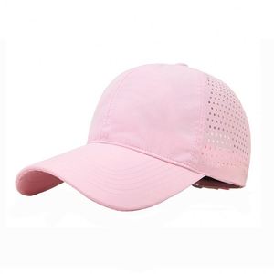 Casquette de sport en polyester semi-mesh pour le printemps et l'été, séchage rapide, protection solaire, respirante, casquette de baseball unisexe - Product Image 3