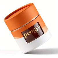 Emballages de luxe pour soins de la peau, tubes en papier kraft avec fenêtre en PVC, impression de logo sur mesure, estampage à chaud, crème solaire, lotion