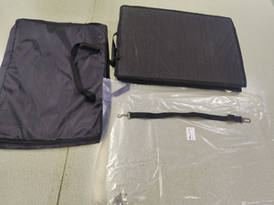 Stok fabrika satılan 600d ağır su geçirmez Pet geri klozet kapağı köpek araba klozet kapağı emniyet kemeri ile sert alt - Product Image 6