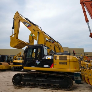 Excavatrice CAT 330D 2L d'occasion en bon état, moteur d'origine, faible nombre d'heures de fonctionnement, économie de carburant, système hydraulique stable, en stock - Product Image 4
