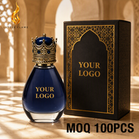 Parfums LF Custom Luxe Arab Crown Cap, parfum arabe de Dubaï, senteur boisée oud musc, parfum intense, brume parfumée, cadeau OEM ODM
