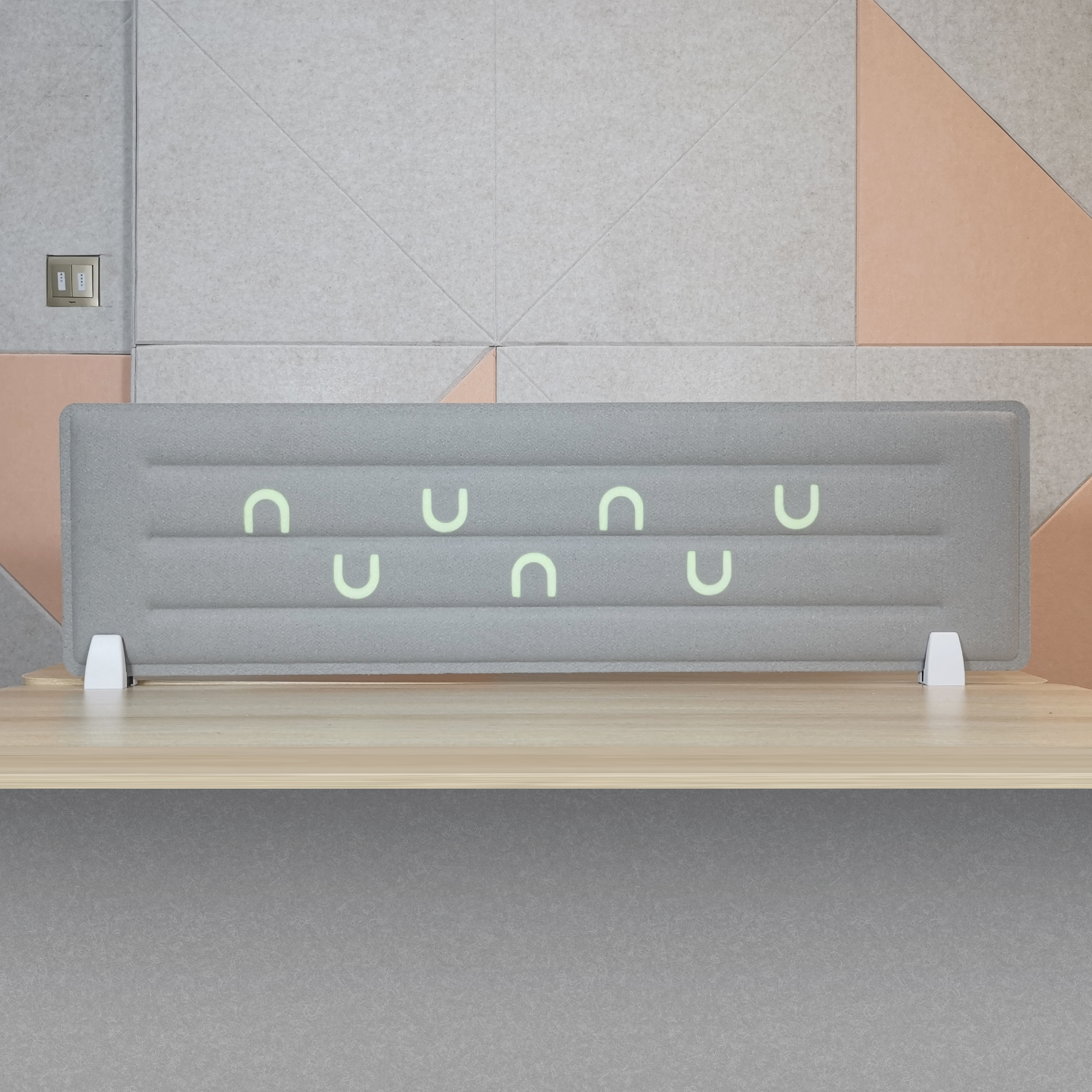 Перегородка для офисного стола, разделитель для акустического стола из полиэфирного волокна, цветная панель, разделение для конфиденциальности