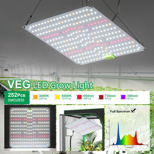 GRAXIDEA EU Stock - Lámpara LED de Cultivo de Espectro Completo con Chip SMD2835, Ultrafina, de Aluminio, Impermeable, con Conector, para Crecimiento (VEG) o Floración, con UV e IR - Product Image 3