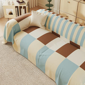 Housse de canapé The Wizard Of Oz, ajustement élastique, canapé modulaire, imitation lin, motif pied-de-poule, lavable, couverture complète, type coussin - Product Image 4